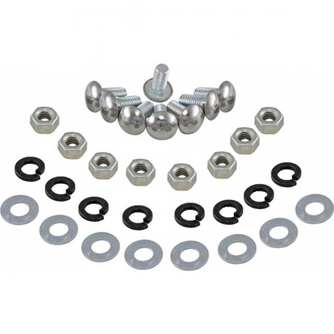 Nova And Chevy II Front Bumper Bolt Kit, 1964-1965