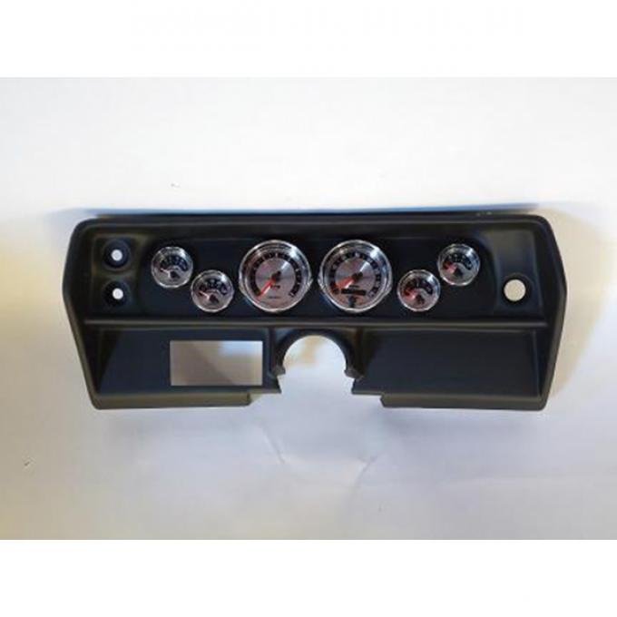 Nova Classic Dash Complete Six Gauge Panel With American Muscle Autometer Gauges Gauges, 1968