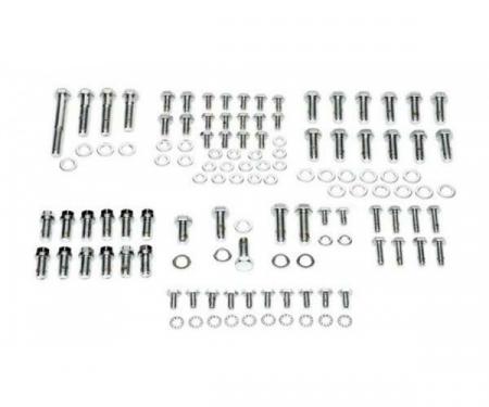 Nova Engine Bolt Kit, Big Block, Stainless Steel, For Cars With Exhaust Headers, 1967-1969