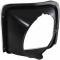 Nova Bezels, Headlight, Right Hand, Black, 1975-1978