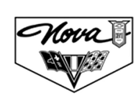 Legendary Auto Interiors Nova Rubber Floor Mats, With NovaScript, Chevy II Emblem And Flag, 1965