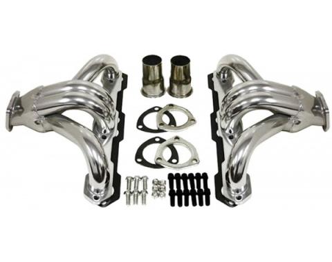 Nova & Chevy II Ceramic Coated Shorty Headers, Small Block, 1968-1979