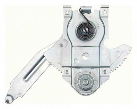 Nova Rear Door Window Regulator, Four Door, Right, 1968-1972