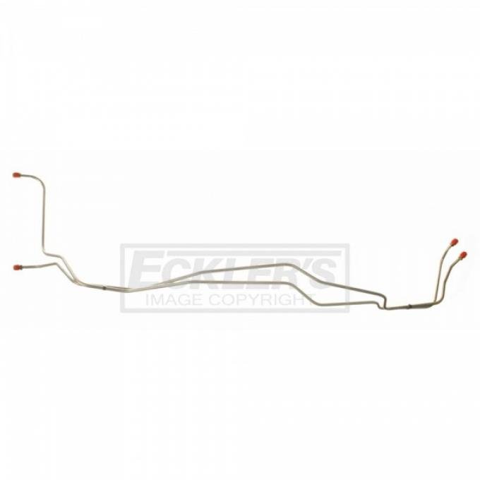 Nova Transmission Cooler Line, Steel, Six Cylinder 5/16, 1971-1972