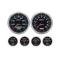 Nova Classic Dash Complete Six Gauge Panel With Autometer Gauges Phantom Cobalt Gauges, 1966-1967