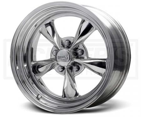 Nova Fuel Chrome Wheel, 15x6, 5x4 3/4 Pattern, 1962-1979