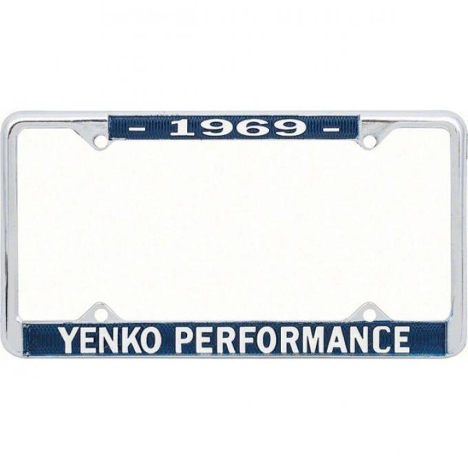 Nova License Frame, Yenko, 1969