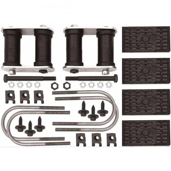 Nova Install Set, Multi-Leaf Spring, Without Rear Sway Bar, 1968-1974