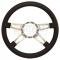 Nova And Chevy II Steering Wheel, Volante S9, Black Leather, 1962-1979