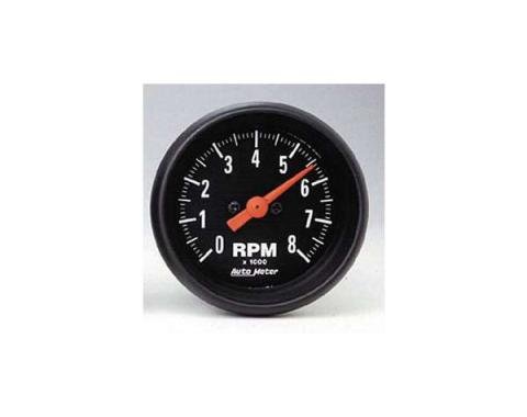 Tachometer, Black Face, AutoMeter