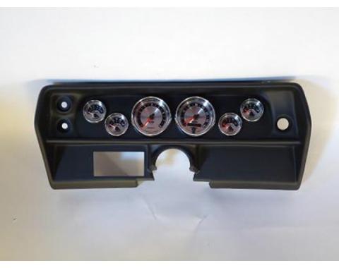 Nova Classic Dash Complete Six Gauge Panel With American Muscle Autometer Gauges Gauges, 1968