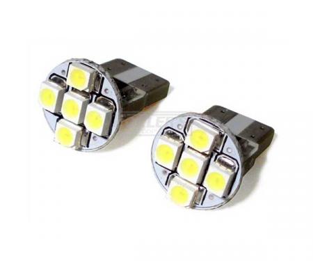 Nova Ultra Bright LED Marker And Dash Bulb, White, 1967-1979