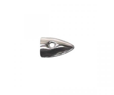 Nova Convertible Top Rear Bow Binding End Clip, 1962-1963