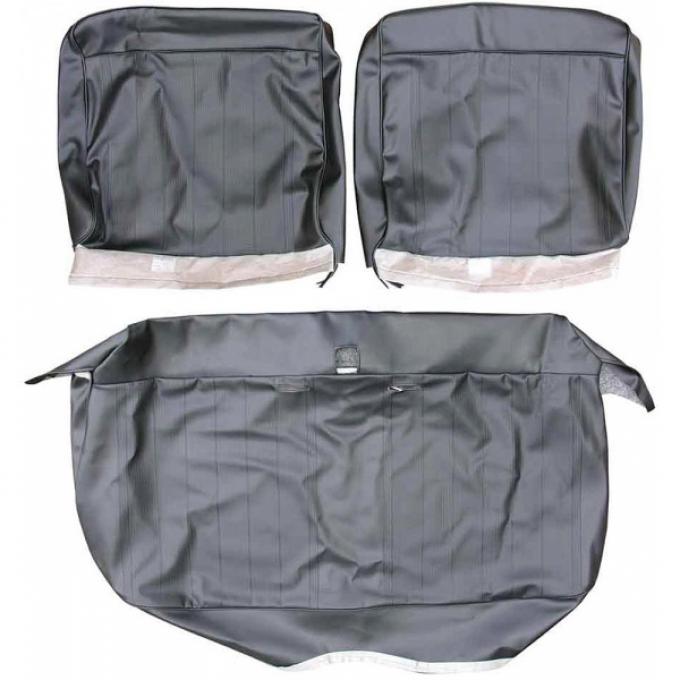 Legendary Auto Interiors Nova Standard Front Bench Seat Cover, Black, Show Quality, 1970