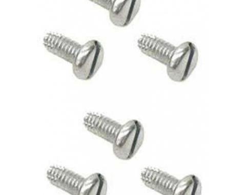 Nova Headlight Retaining Ring Mounting Screw Set, 1962-1975