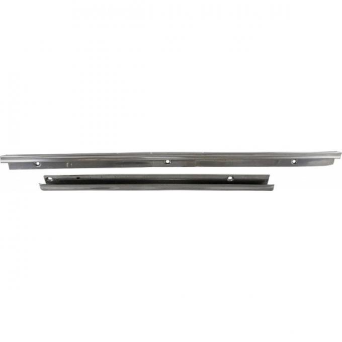 Nova And Chevy II Interior Quarter Side Panel Trim Moldings, Right, Coupe, 1966-1967