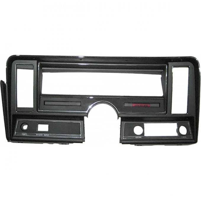 Nova Dash Instrument Panel Carrier, For Cars With Air Conditioning And With Seat Belt Warning Light