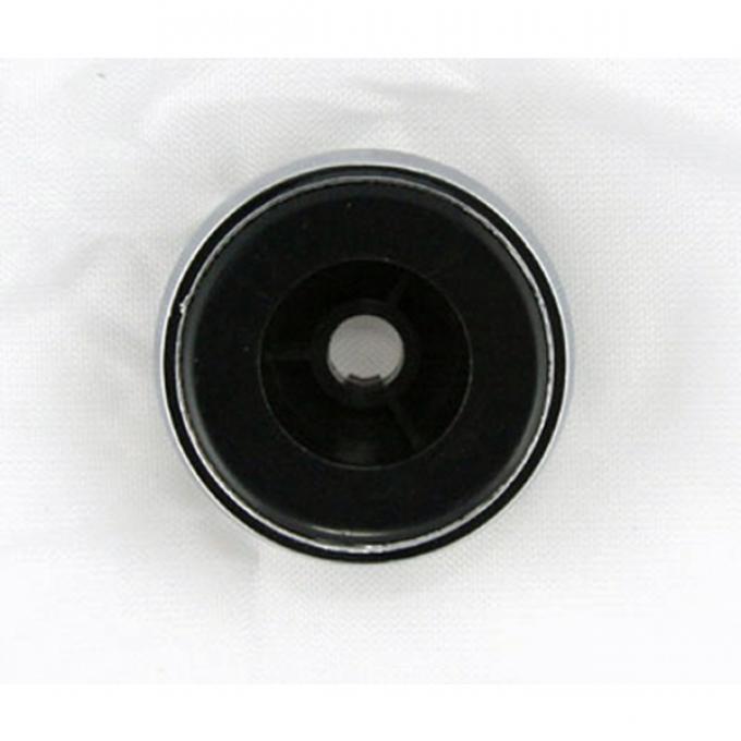 Nova Radio Control Knob Back Plate, Without Tab, 1971-1976