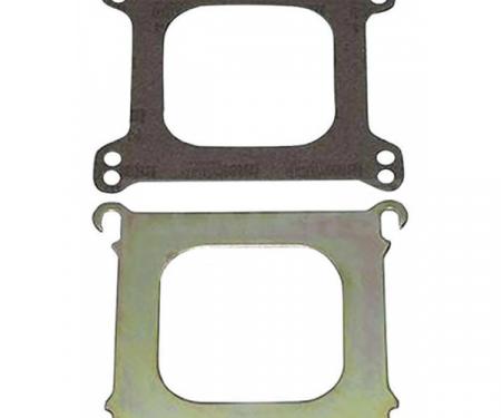 Chevy II Or Nova Intake Manifold To Carburetor Adapter Plate, Edelbrock, 1970-1979