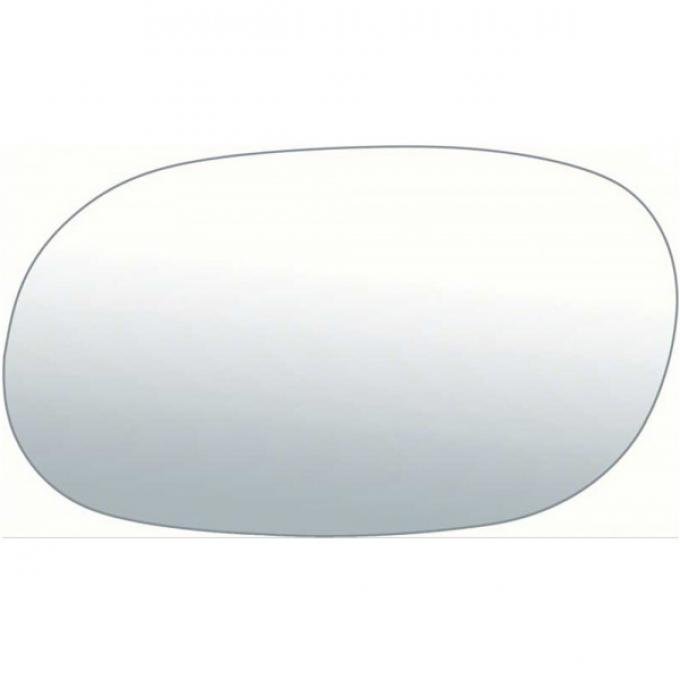 Nova Mirror Glass, Bullet Style, Left, 1970-1979