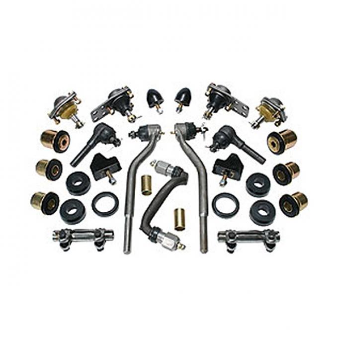 Nova Suspension Rebuild Kit, Front End, Complete, Polyplus, 1962