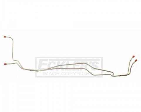 Nova Transmission Cooler Line, Steel, Six Cylinder 5/16, 1971-1972