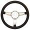 Nova And Chevy II Steering Wheel, Volante S9, Black Leather, 1962-1979