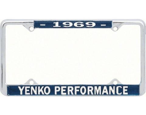Nova License Frame, Yenko, 1969