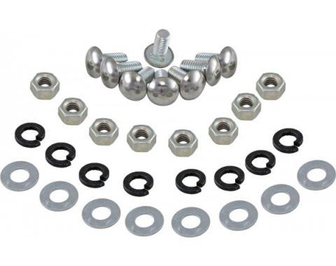 Nova And Chevy II Front Bumper Bolt Kit, 1964-1965