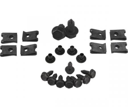 Nova Grille Fastener Kit, Standard And Super Sport, 1968-1969