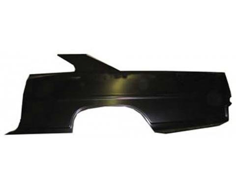 Nova Quarter Panel, OEM, W/ Door Jamb & Pillar, Left Side, 1966-1967