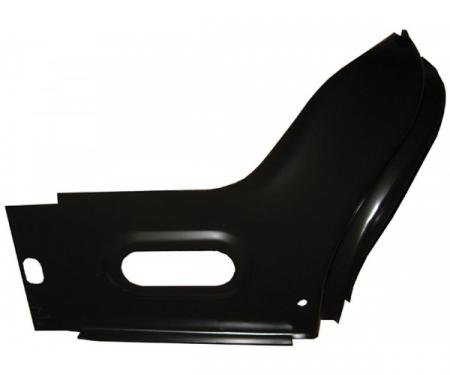 Nova Side Brace, Trunk Gutter, Left Side, 1968-1969