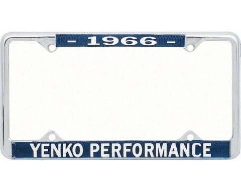 Nova License Frame, Yenko, 1966