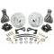 Nova Drop Spindle Kit, Front, With Drop Spindles, For 14 Wheels, 1964-1967