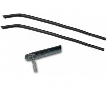 Nova And Chevy II Door Jamb Windlace, Rear, 1969-1972