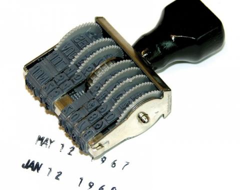 GM Date Stamper, 1955-2008