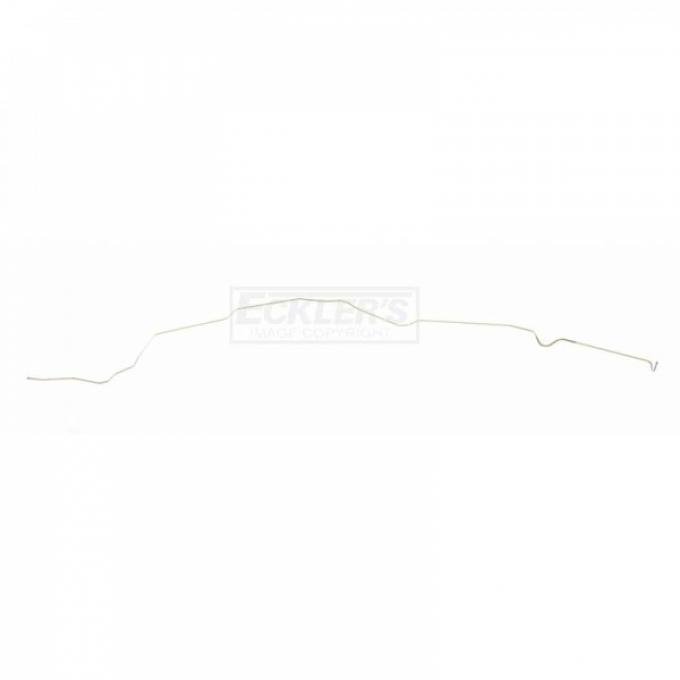 Chevy II Or Nova Main Fuel Line, 3/8, Oversized V8, 1 Piece, Stainless Steel 1962-1964