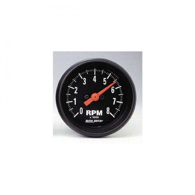 Tachometer, Black Face, AutoMeter