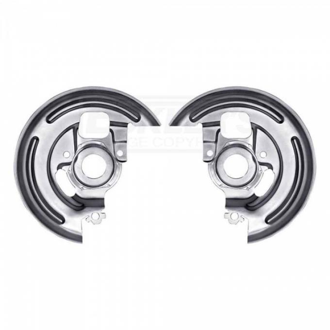 Nova Backing Plate, Disc Brake, Front, 1969-1974