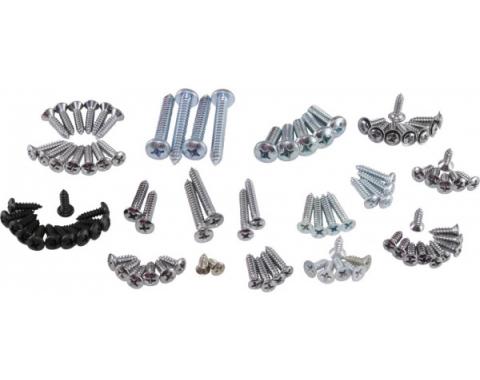 Nova And Chevy II Interior Screw Kit, Convertible, 1963-1965