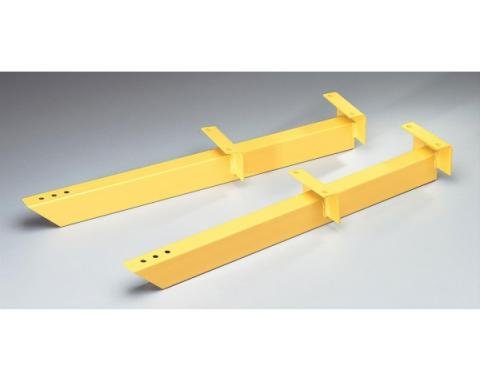 Chevy Nova Universal Traction Bar, Yellow Powder Coat, 1962-1979