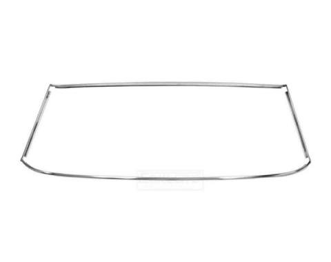 Nova Molding Set, Windshield, Hardtop, 1962-1967