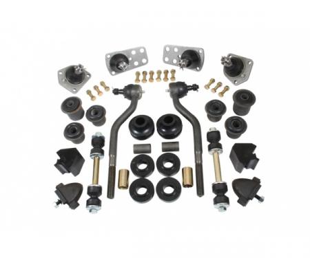 Nova Suspension Rebuild Kit, Front End, Rubber, 1963-1967