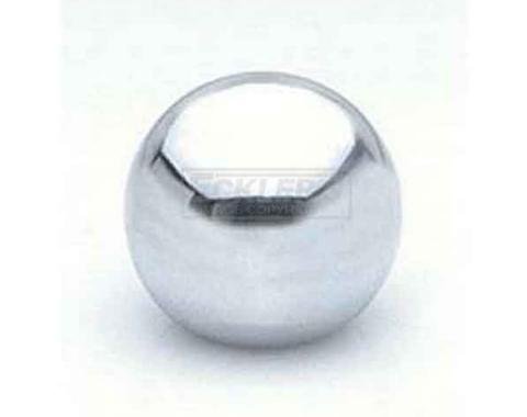 Shift Knob, 4-Speed, Chrome, Muncie, For Cars With Console, 1964-1967