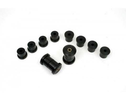 Nova Rear Leaf Spring Bushings, Polyurethane, Multi-Leaf, 1968-1979