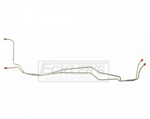 Nova Transmission Cooler Line, Stainless Steel, V8 T-350 1973-1974