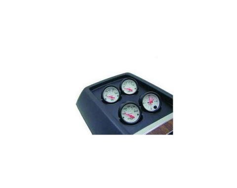 Console Gauge Pod Kit, Phantom, Oil/Volt/Water/Clock, 1968-1974