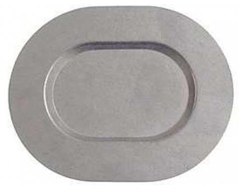 Nova Floor & Trunk Drain Cover Plate, 1962-1976