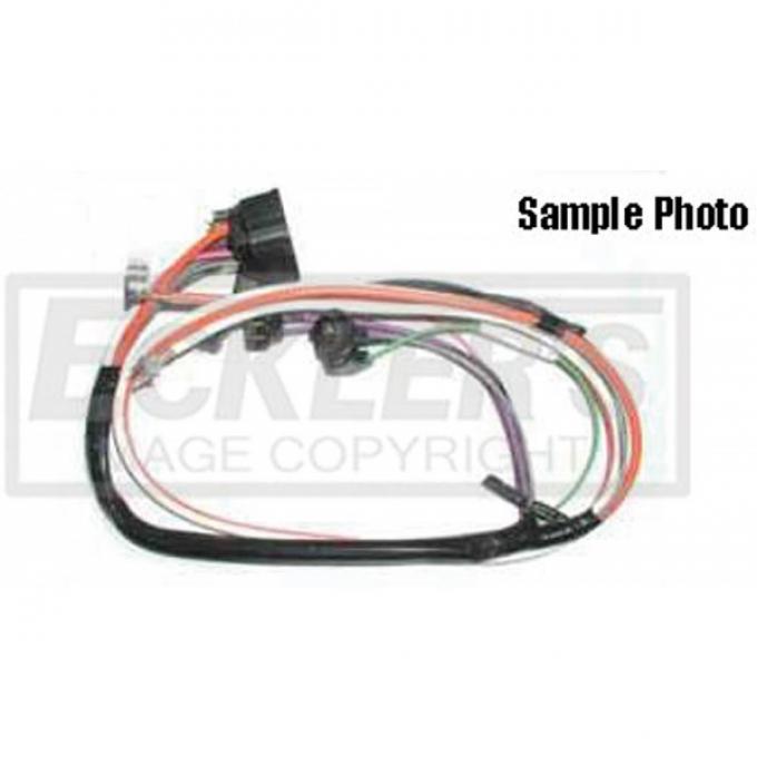 Nova Console Wiring Harness, For Cars With Factory Gauges, 1968-1972