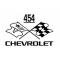 Nova And Chevy II Under Hood Cover, Quietride AcoustiHOOD, 3-D Molded, With Crossed Flags And Engine Displacement Logo,1968-1972